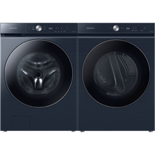 Navy Blue Bespoke Washer and Dryer
